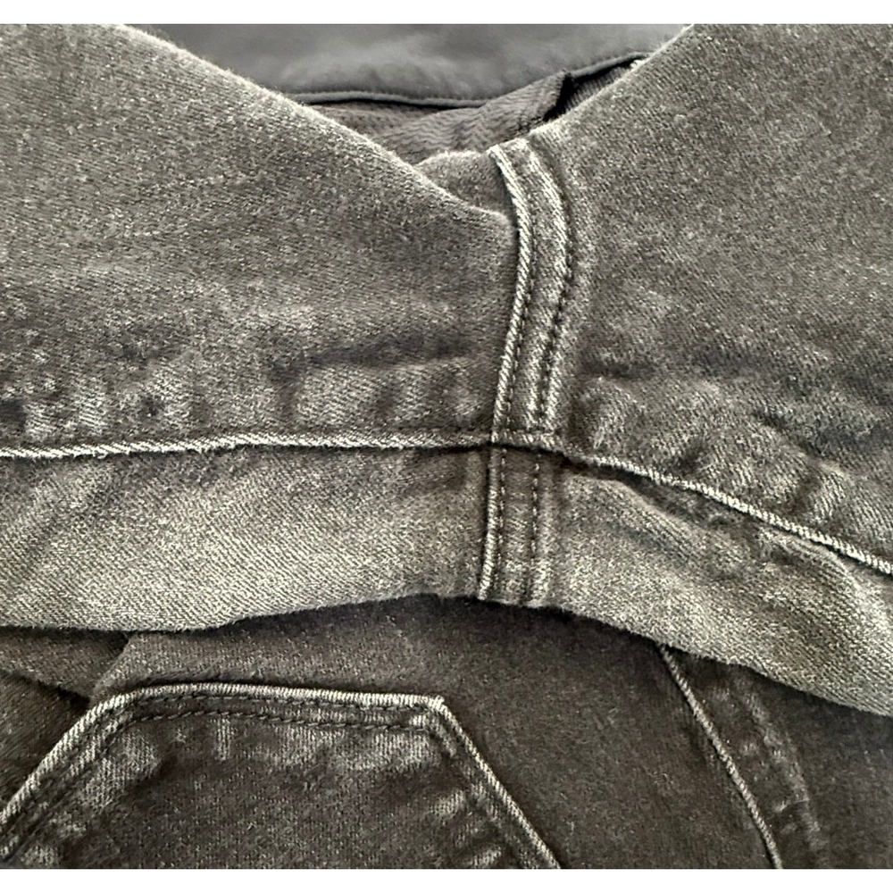 Women's American Eagle Ne(x)t Level Stretch Faded Black Jeans Size 14 Long - Picture 9 of 9